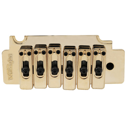 Wilkinson WVS50K 54mm 2-Point Locking Saddle Tremolo Bridge with Full Steel Block for Squier Style Strat Electric Guitar
