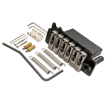 Wilkinson WVS50IIK 52.5mm(2-1/16 inch) 2-Point Tremolo Bridge with Stainless Steel Saddles for USA/Mexico/Japan/Korea Strat Electric Guitar