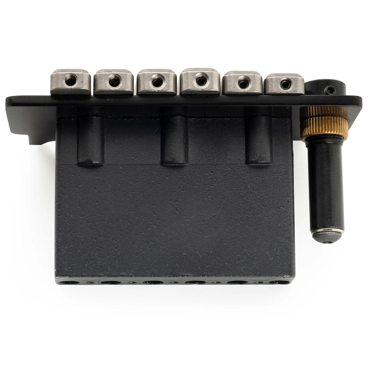 Wilkinson WVS50IIK 52.5mm(2-1/16 inch) 2-Point Tremolo Bridge with Stainless Steel Saddles for USA/Mexico/Japan/Korea Strat Electric Guitar