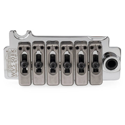 Wilkinson WVS50IIK 52.5mm(2-1/16 inch) 2-Point Tremolo Bridge with Stainless Steel Saddles for USA/Mexico/Japan/Korea Strat Electric Guitar