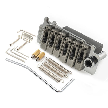Wilkinson WVS50IIK 52.5mm(2-1/16 inch) 2-Point Tremolo Bridge with Stainless Steel Saddles for USA/Mexico/Japan/Korea Strat Electric Guitar
