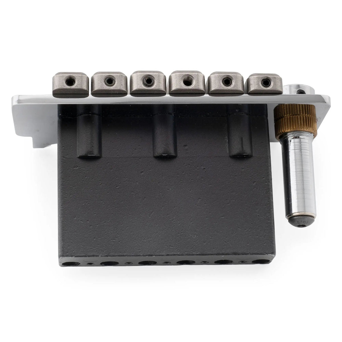Wilkinson WVS50IIK 52.5mm(2-1/16 inch) 2-Point Tremolo Bridge with Stainless Steel Saddles for USA/Mexico/Japan/Korea Strat Electric Guitar