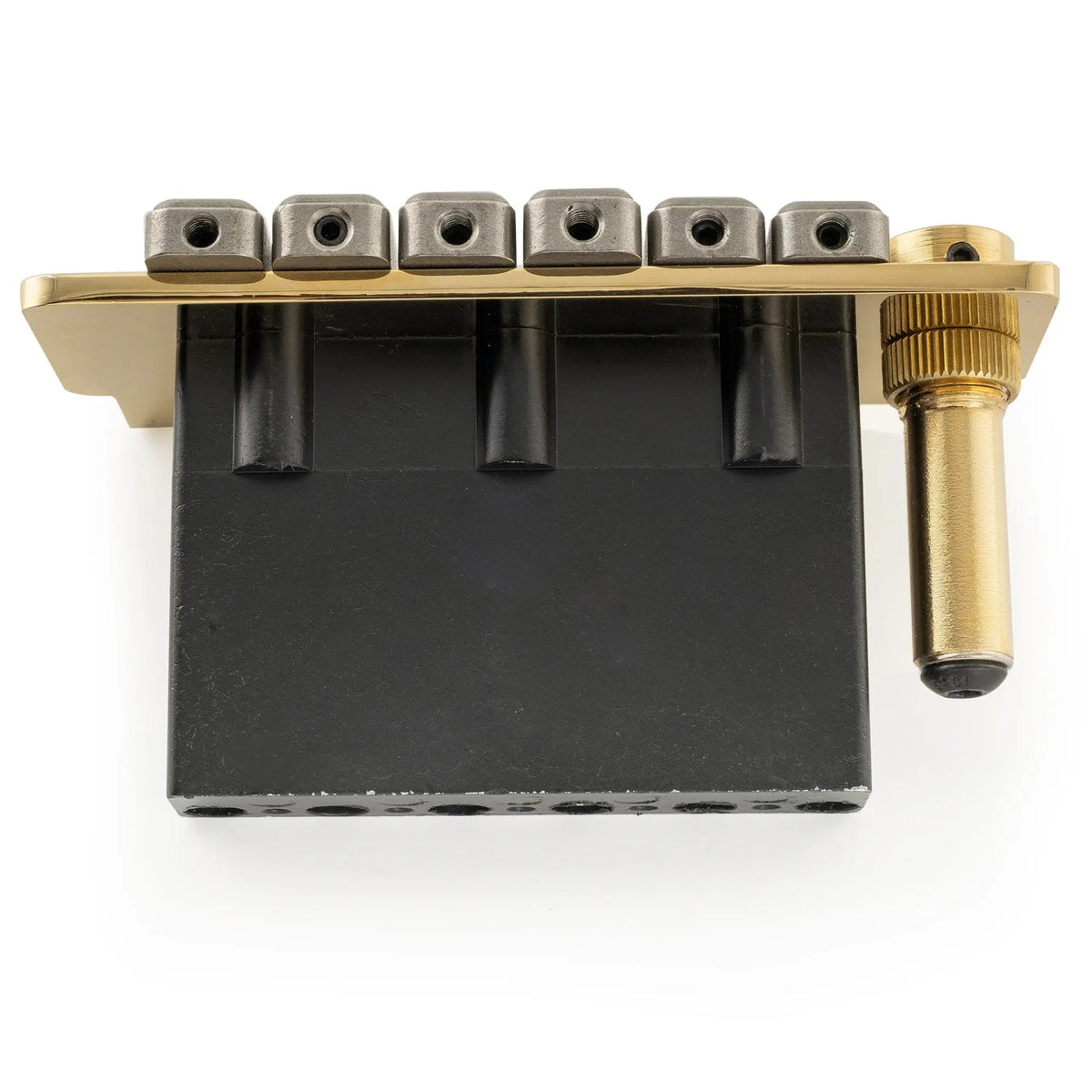 Wilkinson WVS50IIK 52.5mm(2-1/16 inch) 2-Point Tremolo Bridge with Stainless Steel Saddles for USA/Mexico/Japan/Korea Strat Electric Guitar