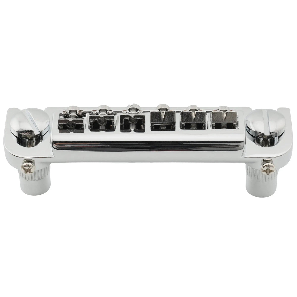 Musiclily Pro BW002 52.5mm Adjustable Wraparound Bridge Tailpiece for Epiphone LP Junior Style Guitar