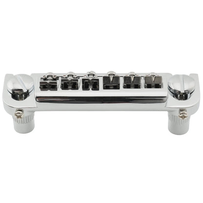 Musiclily Pro BW002 52.5mm Adjustable Wraparound Bridge Tailpiece for Epiphone LP Junior Style Guitar