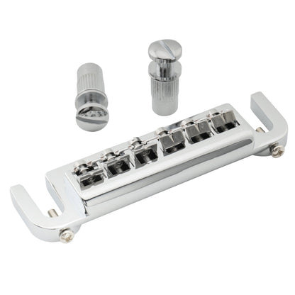 Musiclily Pro BW002 52.5mm Adjustable Wraparound Bridge Tailpiece for Epiphone LP Junior Style Guitar