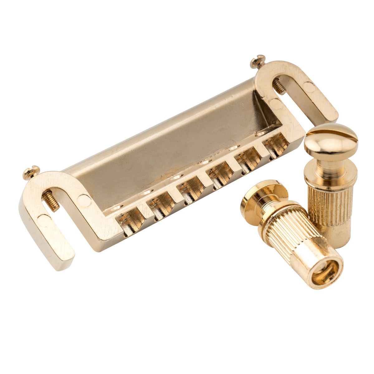 Musiclily Pro BW002 52.5mm Adjustable Wraparound Bridge Tailpiece for Epiphone LP Junior Style Guitar