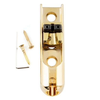 Musiclily Pro BB001 15.5mm Individual Bass Bridge Single String Lock-Down Bass Bridge for 1st/2nd String