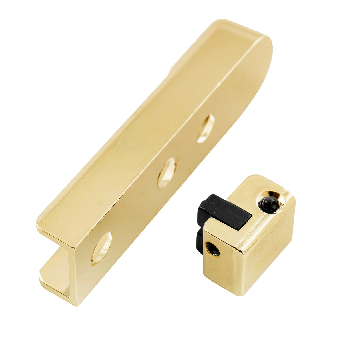 Musiclily Pro BB001 15.5mm Individual Bass Bridge Single String Lock-Down Bass Bridge for 1st/2nd String