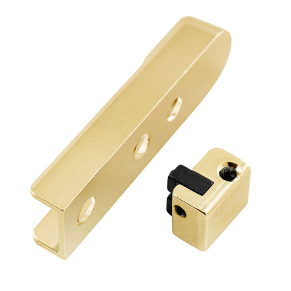 Musiclily Pro BB001 15.5mm Individual Bass Bridge Single String Lock-Down Bass Bridge for 1st/2nd String