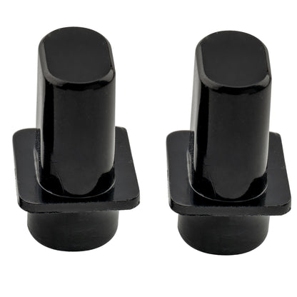Musiclily Pro Metric Size Top Hat Guitar Switch Tips 3 Way Pickup Selector Switch Knobs for Import Squier Tele Style, Set of 2