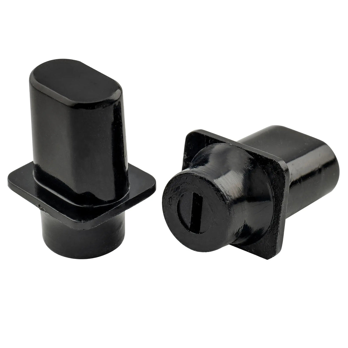 Musiclily Pro Metric Size Top Hat Guitar Switch Tips 3 Way Pickup Selector Switch Knobs for Import Squier Tele Style, Set of 2