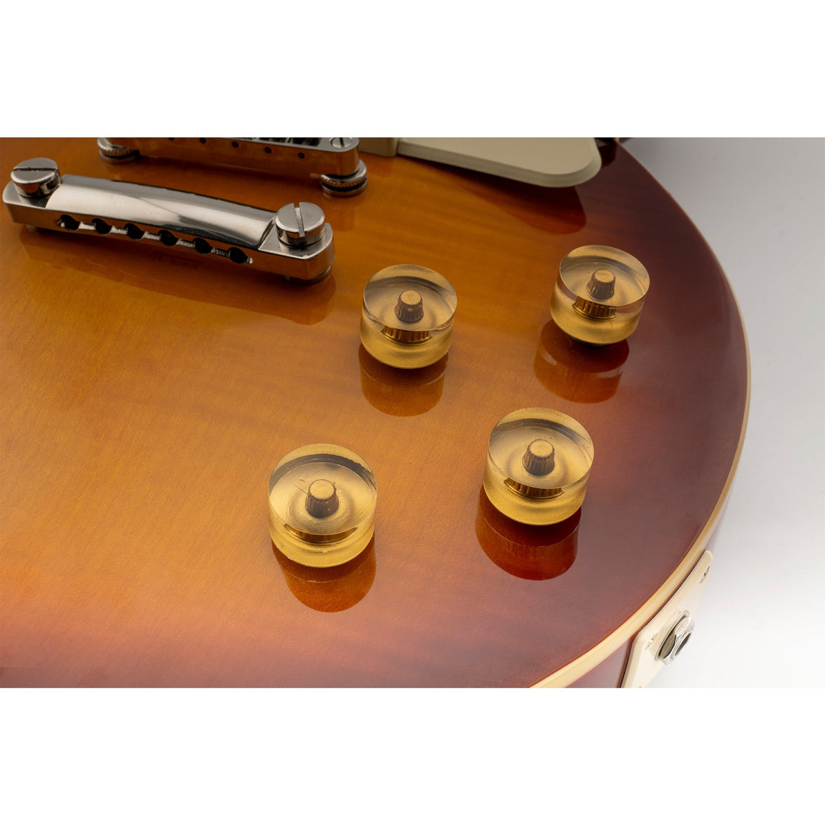 Musiclily Pro Coarse 18-Spline Guitar Knobs Tone Volume Speed Control Knobs for Imported Gretsch Streamliner Style Electric Guitar, Set of 4