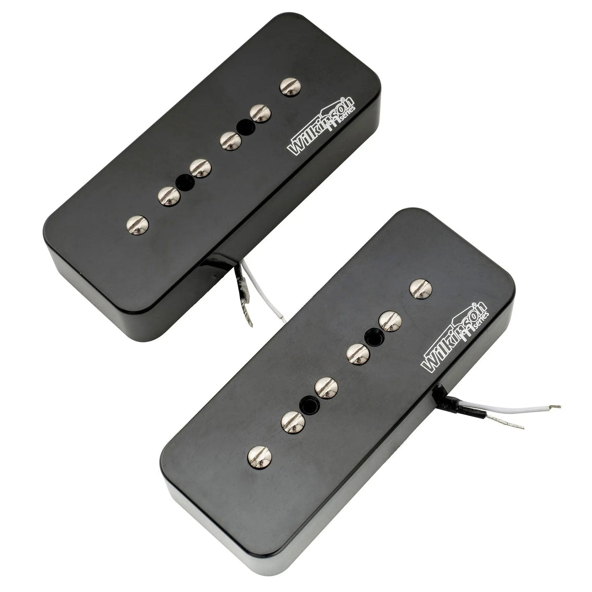Wilkinson M Series Alnico 5 P90 Soapbar Pickups Neck and Bridge Set for LP SG Style Electric Guitar