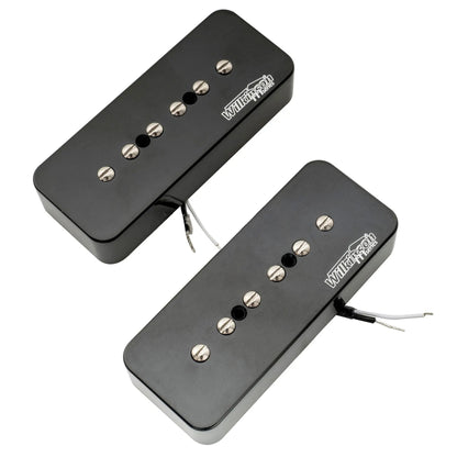 Wilkinson M Series Alnico 5 P90 Soapbar Pickups Neck and Bridge Set for LP SG Style Electric Guitar