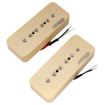Wilkinson M Series Alnico 5 P90 Soapbar Pickups Neck and Bridge Set for LP SG Style Electric Guitar