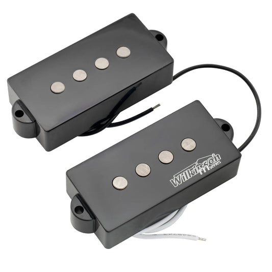 Wilkinson M-series WOPB Variable Gauss Vintage Tone Alnico 5 Humbucker Pickups Set for 4-string Precision Bass