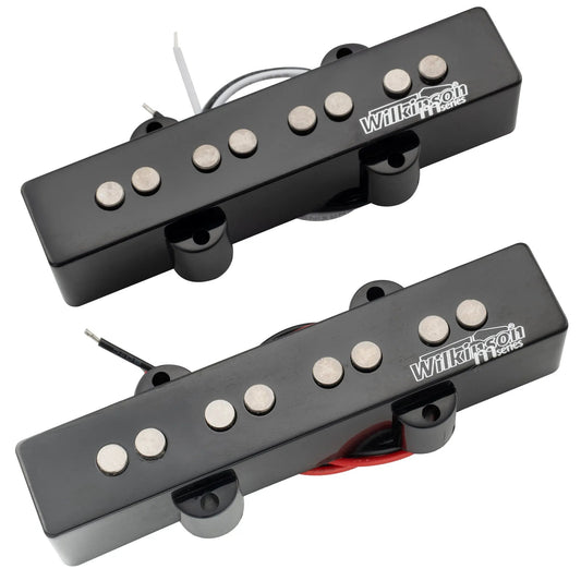 Wilkinson M-series WOJB Variable Gauss Vintage Tone Alnico 5 Single Coil Pickups Set for 4-string Jazz Bass
