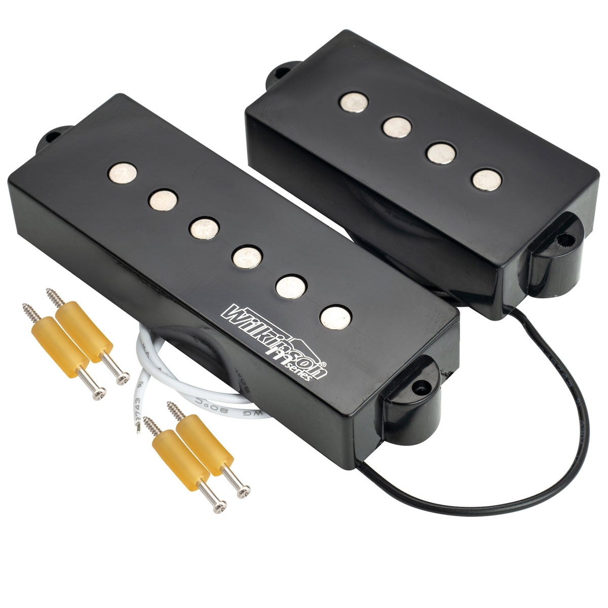 Wilkinson M-series WOPB5 Variable Gauss Classic Ceramic Humbucker Pickups Set for 5-string Precision Bass