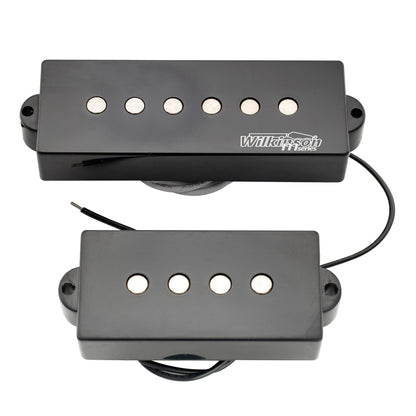 Wilkinson M-series WOPB5 Variable Gauss Classic Ceramic Humbucker Pickups Set for 5-string Precision Bass