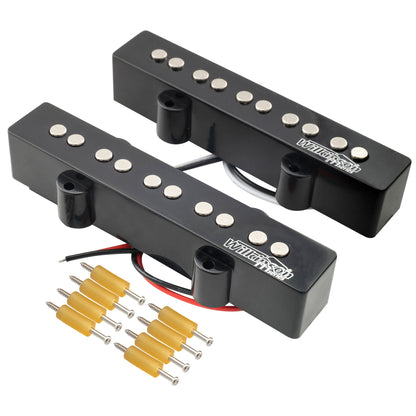 Wilkinson M-series WOJB5 Variable Gauss Vintage Tone Ceramic Single Coil Pickups Set for 5-string Jazz Bass
