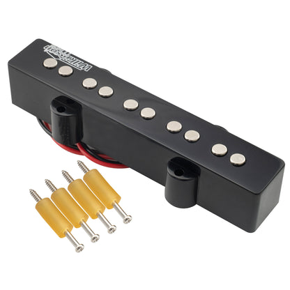 Wilkinson M-series WOJB5 Variable Gauss Vintage Tone Ceramic Single Coil Bridge Pickup for 5-string Jazz Bass