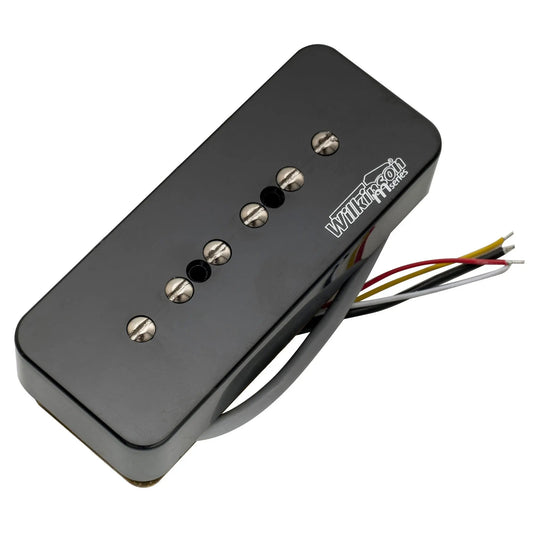 Wilkinson M Series Stacked P90 Soapbar Ceramic Humbucker Sized Single Coil Pickup Neck Pickup 10K for SG LP Style Electric Guitar