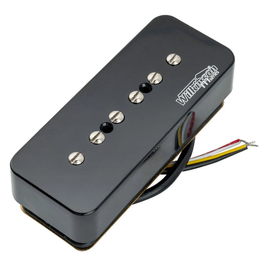 Wilkinson M Series Stacked P90 Soapbar Ceramic Humbucker Sized Single Coil Pickup Bridge Pickup 16K for SG LP Style Electric Guitar