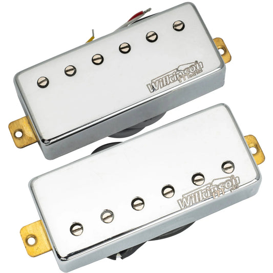 Wilkinson M Series Ceramic Mini Humbuckers Electric Guitar Neck and Bridge Pickups Set for LP Fire-bird