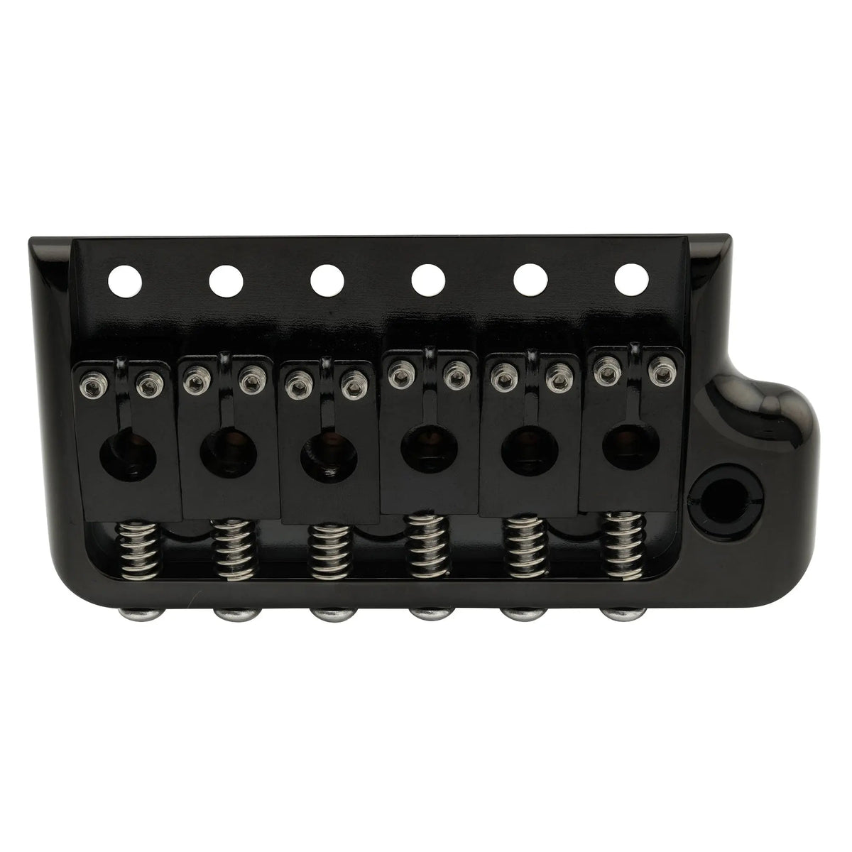 Musiclily Ultra BV005 52.5mm(2-1/16 inch) Full Solid Brass 6-Screw Knife Edge Tremolo Bridge for Strat Style Electric Guitar