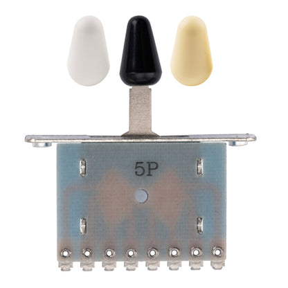 Alpha 5-Way Pickup Selector Blade Switch for Imported Strat Style Electric Guitar
