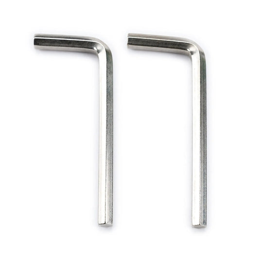 Musiclily Basic Metric 4mm Steel Allen Key Hex Wrench for Epiphone Truss Rod (Set of 2)