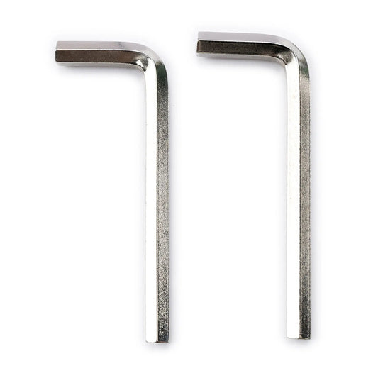 Musiclily Basic Metric 5mm Steel Allen Key Hex Wrench for Imported Guitar Truss Rod (Set of 2)