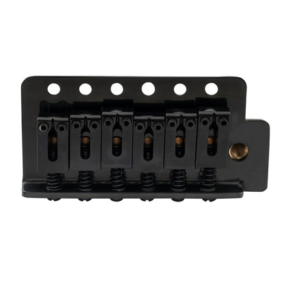 Musiclily Pro BV015 52.5mm 6-Screw Modern Style Saddles Guitar Tremolo Bridge with 36mm Solid Brass Block for Squier Strat Style Electric Guitar