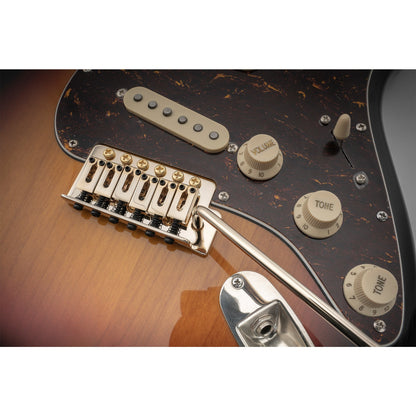Musiclily Pro BV015 52.5mm 6-Screw Modern Style Saddles Guitar Tremolo Bridge with 36mm Solid Brass Block for Squier Strat Style Electric Guitar