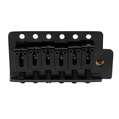 Musiclily Pro BV016 52.5mm 6-Screw Modern Style Saddles Guitar Tremolo Bridge with 40mm Solid Brass Block for Squier Strat Style Electric Guitar