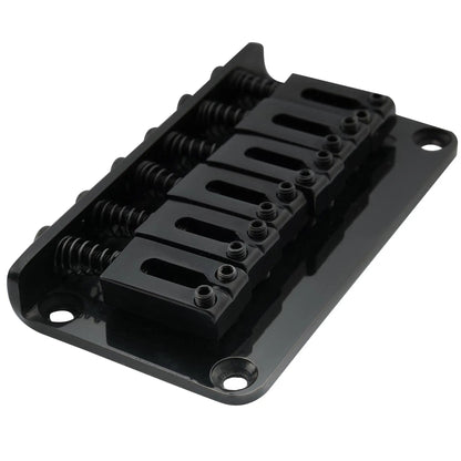 Musiclily Pro BF004 52.5mm(2-1/16 inch) Modern Hardtail Fixed Bridge for Strat Tele Style Electric Guitar