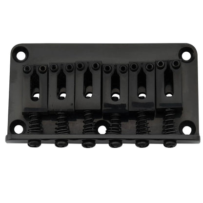 Musiclily Pro BF004 52.5mm(2-1/16 inch) Modern Hardtail Fixed Bridge for Strat Tele Style Electric Guitar