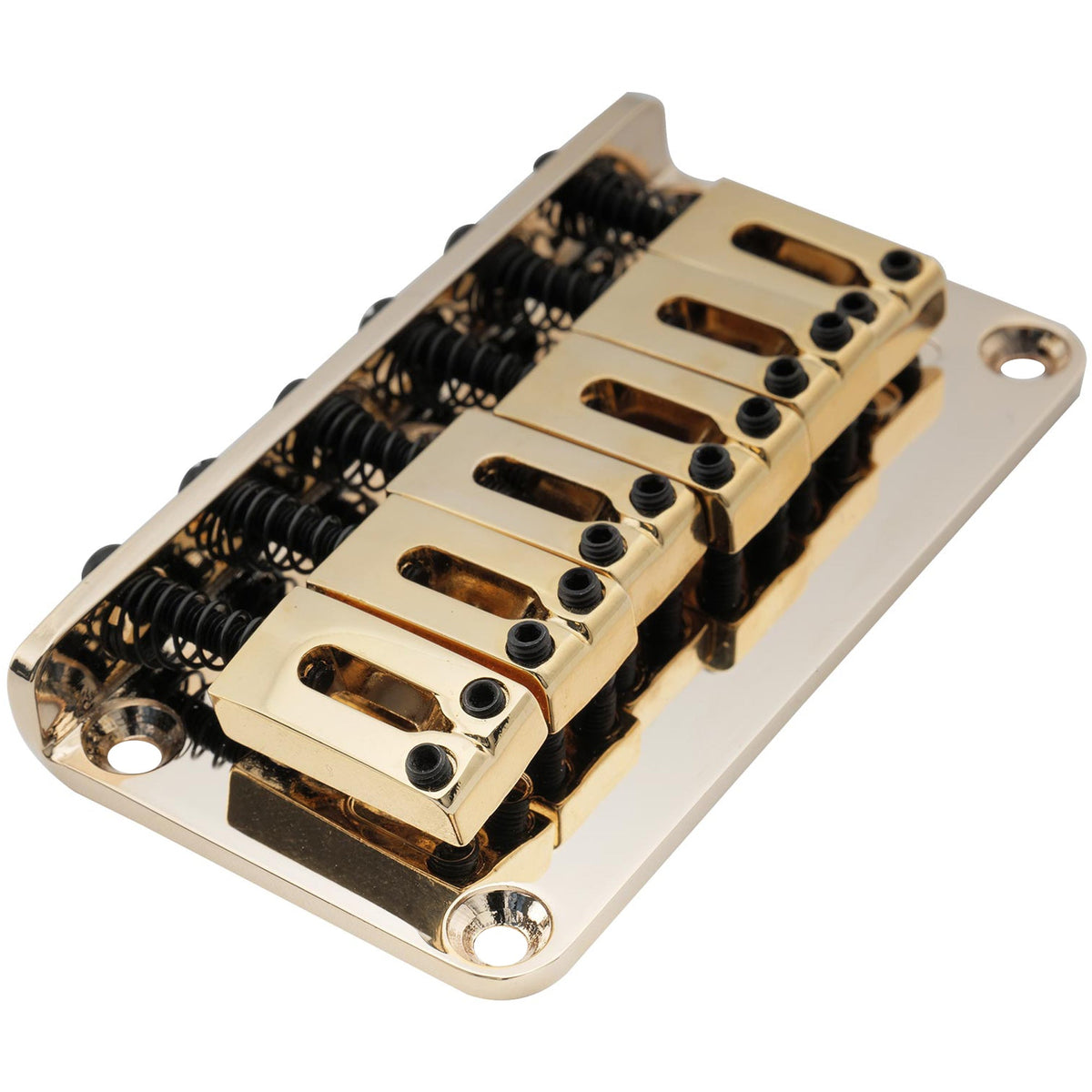 Musiclily Pro BF004 52.5mm(2-1/16 inch) Modern Hardtail Fixed Bridge for Strat Tele Style Electric Guitar