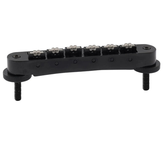 Musiclily Pro BM004 10.4mm Roller Saddle Bridge ABR Tune-O-Matic Bridge with M4 Post for LP Style Electric Guitar
