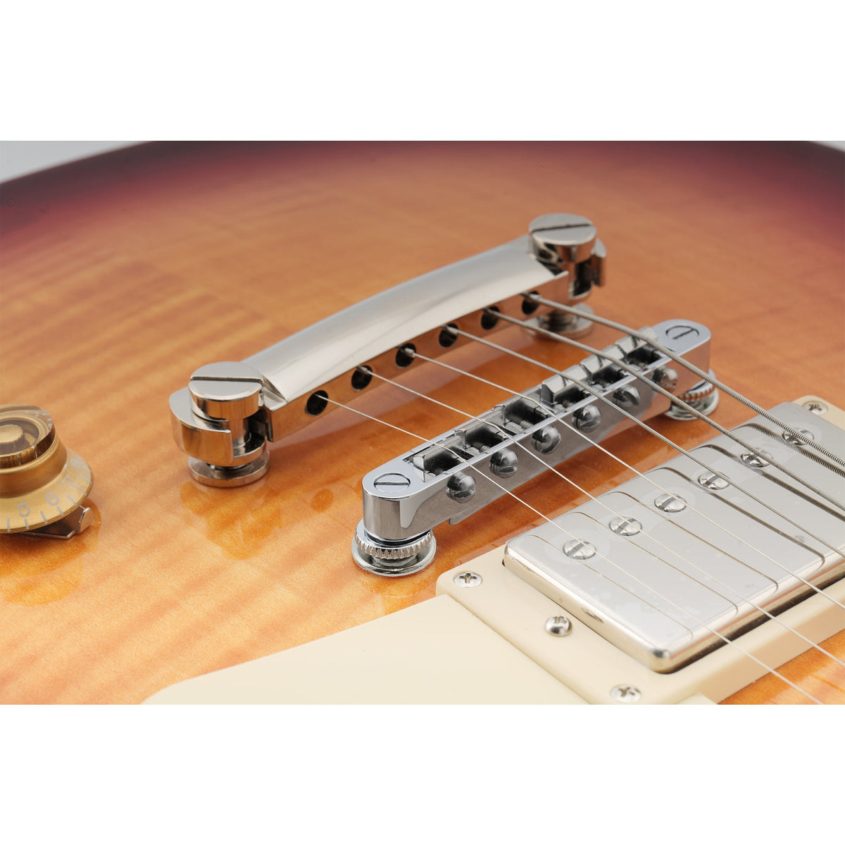Musiclily Pro BM005 52mm Tune-o-matic Bridge for Epiphone LP SG Style Electric Guitar