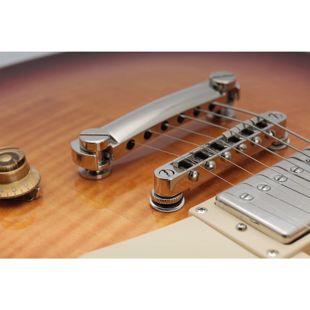 Musiclily Pro BM005 52mm Tune-o-matic Bridge for Epiphone LP SG Style Electric Guitar