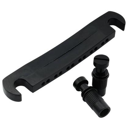 Musiclily Pro 52.5mm String Spacing 12-string Stop Tailpiece for Epiphone LP SG Style Guitar