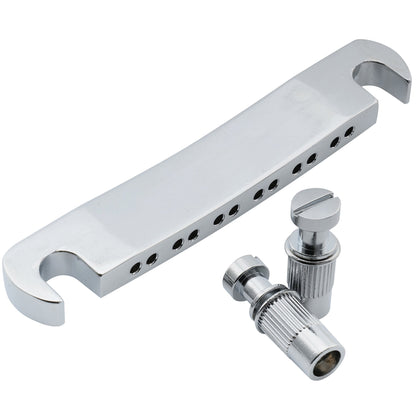 Musiclily Pro 52.5mm String Spacing 12-string Stop Tailpiece for Epiphone LP SG Style Guitar