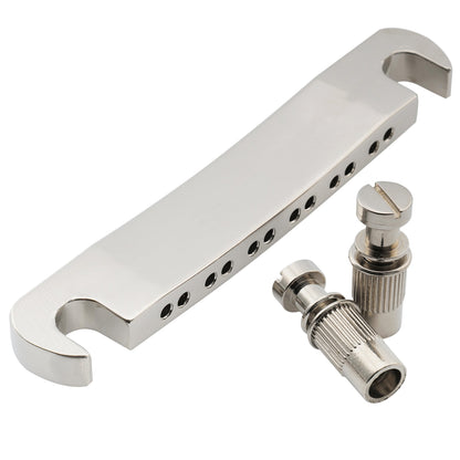 Musiclily Pro 52.5mm String Spacing 12-string Stop Tailpiece for Epiphone LP SG Style Guitar