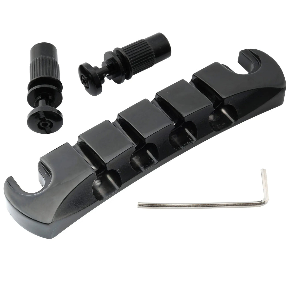 Musiclily Pro BB011 18mm String Spacing Zinc Alloy 4-String Bass Tailpiece