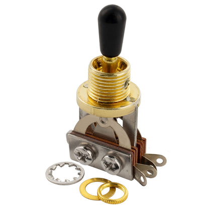 Musiclily Pro 3-Way Pickup Selector Toggle Switch for LP Style Electric Guitar