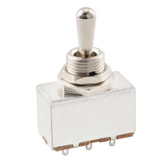 Musiclily Pro 3-Way Box Style Pickup Selector Toggle Switch for Electric Guitar, Full Metal