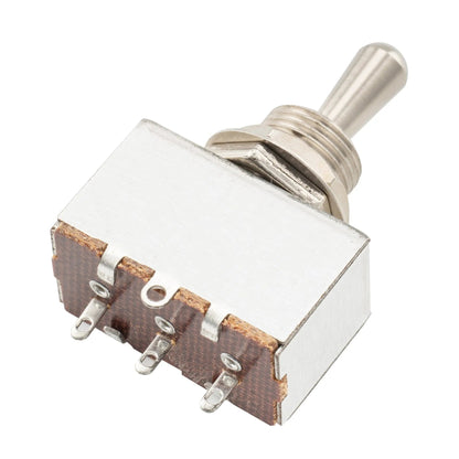 Musiclily Pro 3-Way Box Style Pickup Selector Toggle Switch for Electric Guitar, Full Metal