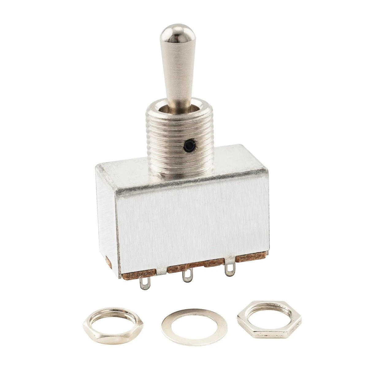 Musiclily Pro 3-Way Box Style Pickup Selector Toggle Switch for Electric Guitar, Full Metal